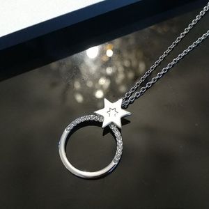 Swaroski Star of David Pendant with necklace